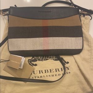 Burberry canvas crossbody